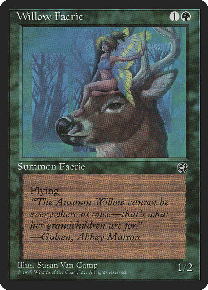 Willow Faerie (Gulsen Flavor Text) [Homelands] | Tables and Towers