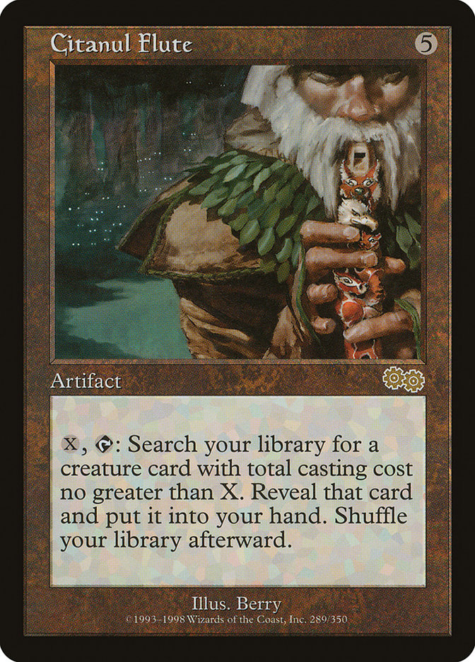 Citanul Flute [Urza's Saga] | Tables and Towers