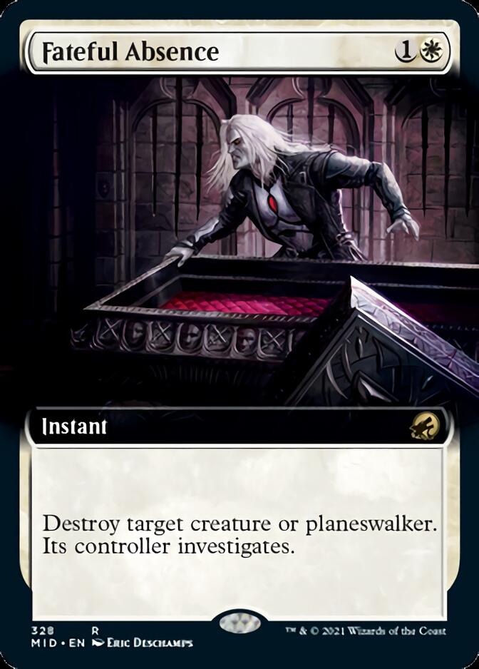 Fateful Absence (Extended Art) [Innistrad: Midnight Hunt] | Tables and Towers