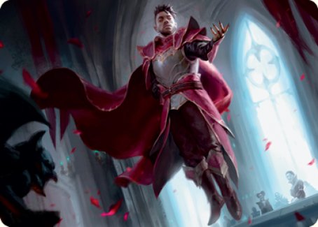 Markov Waltzer Art Card [Innistrad: Crimson Vow Art Series] | Tables and Towers