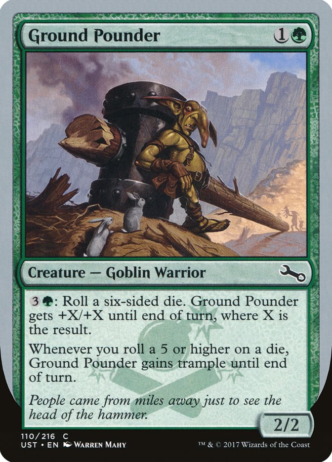 Ground Pounder [Unstable] | Tables and Towers