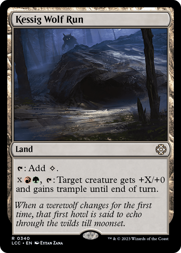 Kessig Wolf Run [The Lost Caverns of Ixalan Commander] | Tables and Towers