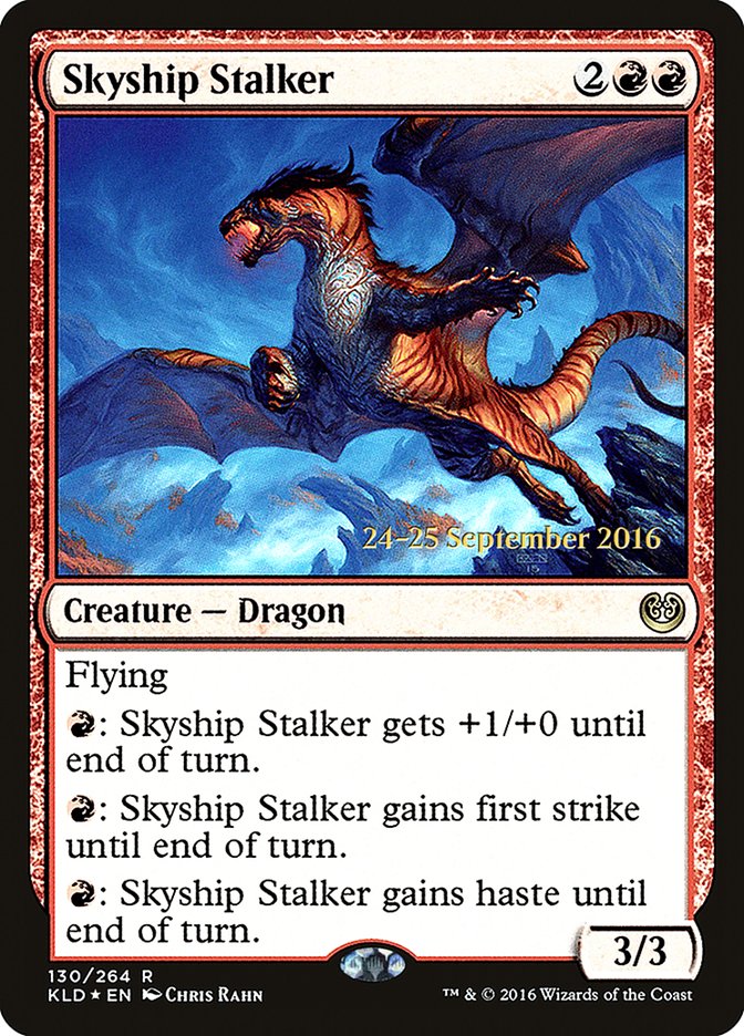 Skyship Stalker [Kaladesh Prerelease Promos] | Tables and Towers