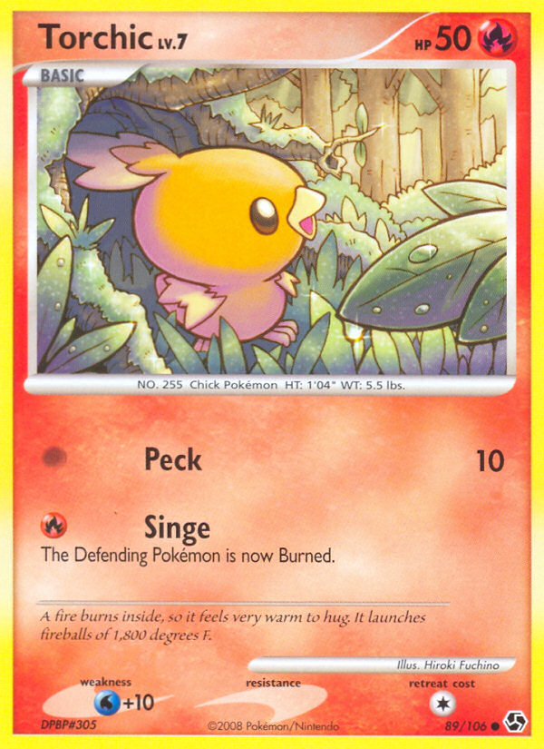 Torchic (89/106) [Diamond & Pearl: Great Encounters] | Tables and Towers