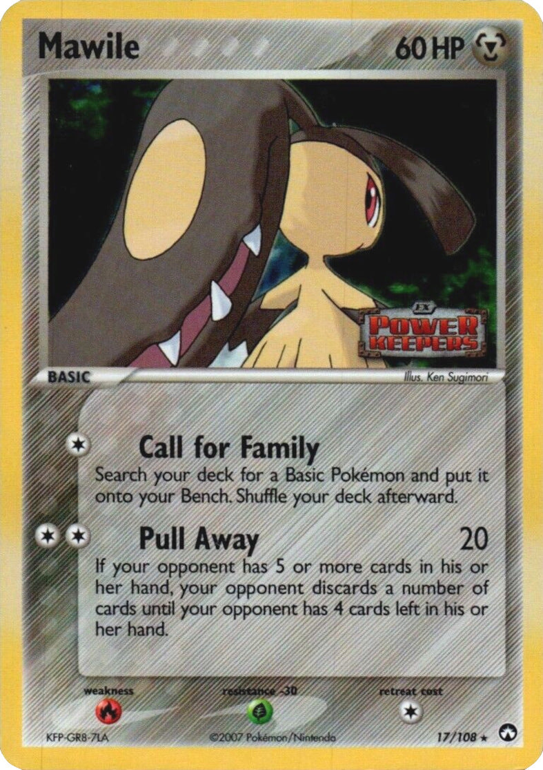 Mawile (17/108) (Stamped) [EX: Power Keepers] | Tables and Towers