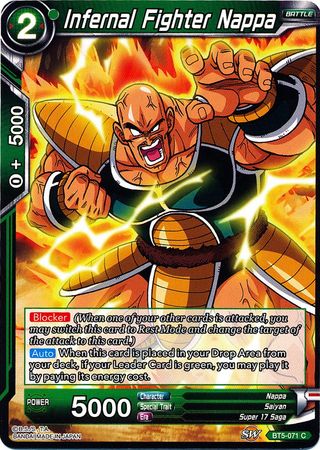 Infernal Fighter Nappa (BT5-071) [Miraculous Revival] | Tables and Towers