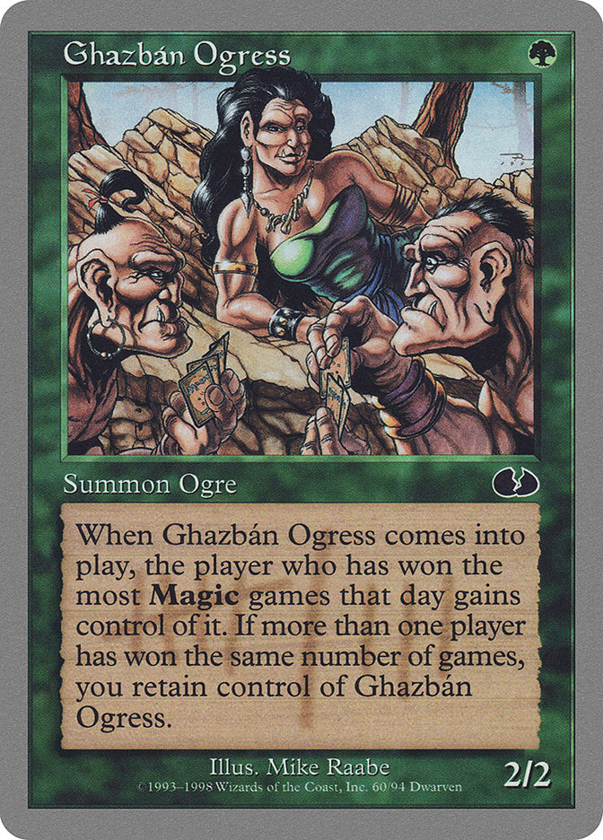 Ghazban Ogress [Unglued] | Tables and Towers