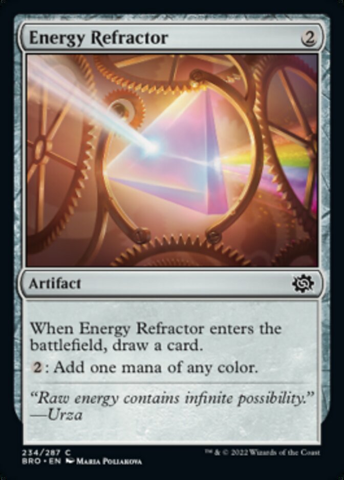 Energy Refractor [The Brothers' War] | Tables and Towers