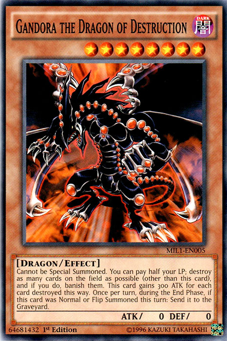 Gandora the Dragon of Destruction [MIL1-EN005] Common | Tables and Towers