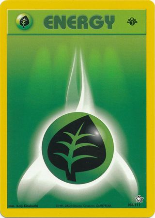 Grass Energy (108/111) [Neo Genesis Unlimited] | Tables and Towers