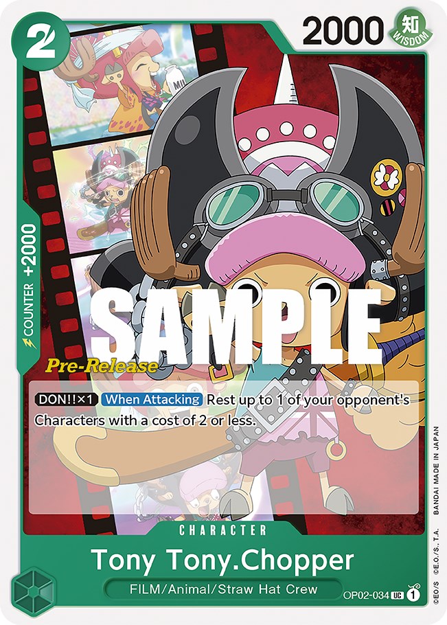 Tony Tony.Chopper [Paramount War Pre-Release Cards] | Tables and Towers