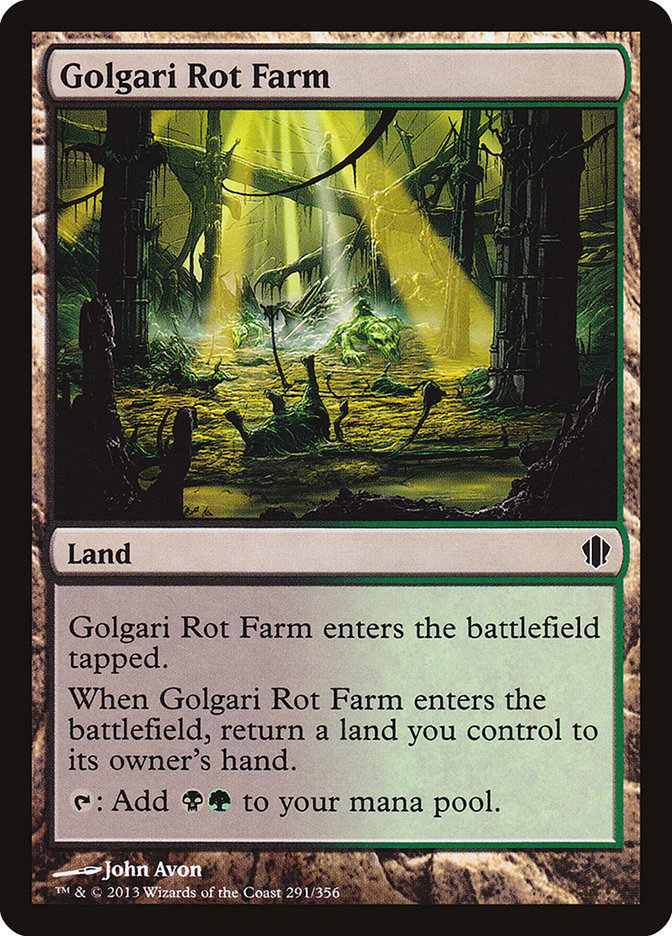 Golgari Rot Farm [Commander 2013] | Tables and Towers