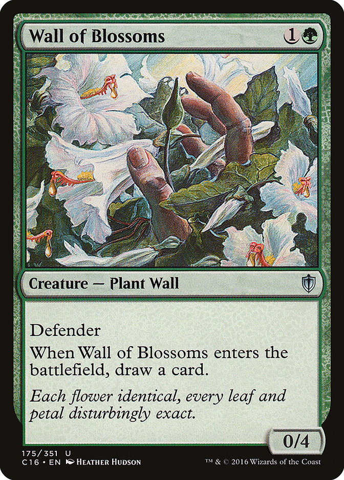 Wall of Blossoms [Commander 2016] | Tables and Towers