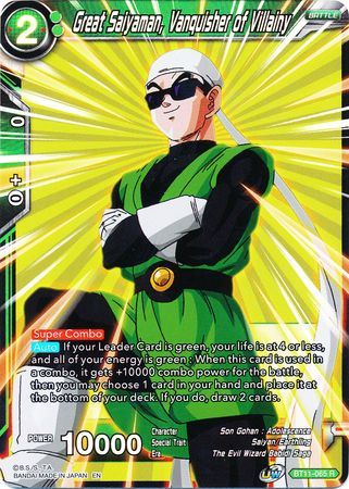 Great Saiyaman, Vanquisher of Villainy (BT11-065) [Vermilion Bloodline] | Tables and Towers