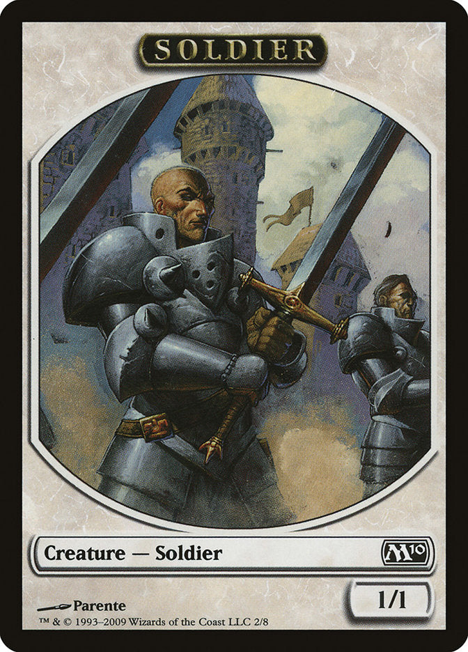 Soldier Token [Magic 2010 Tokens] | Tables and Towers