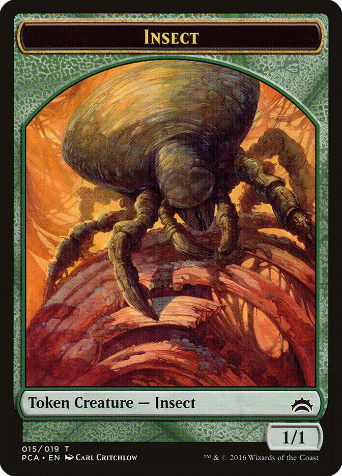 Goat // Insect Double-Sided Token [Planechase Anthology Tokens] | Tables and Towers