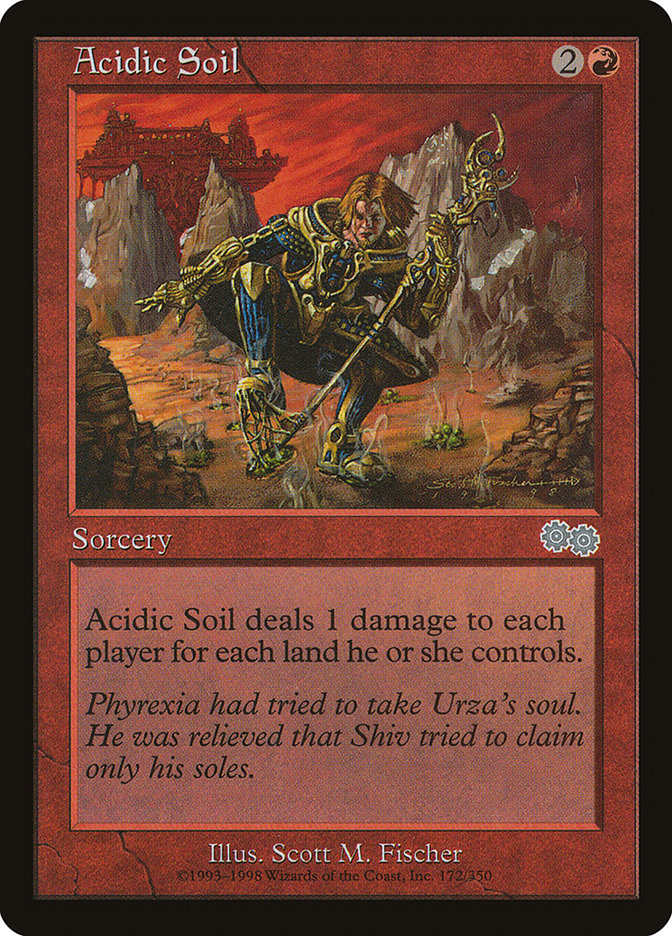 Acidic Soil [Urza's Saga] | Tables and Towers