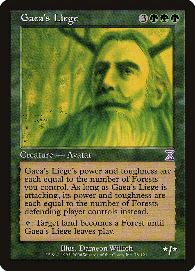 Gaea's Liege [Time Spiral Timeshifted] | Tables and Towers