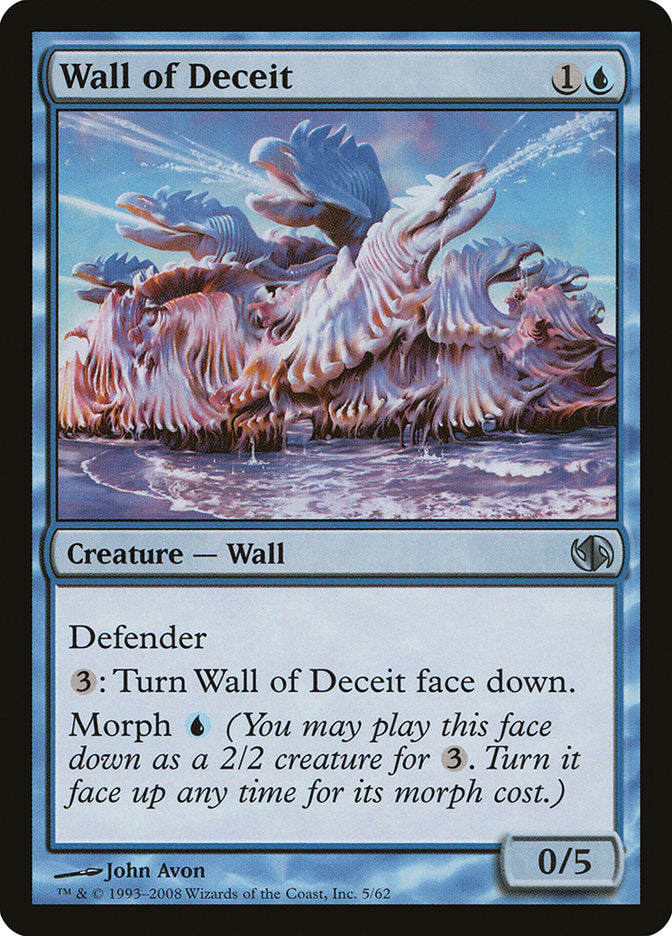 Wall of Deceit [Duel Decks: Jace vs. Chandra] | Tables and Towers