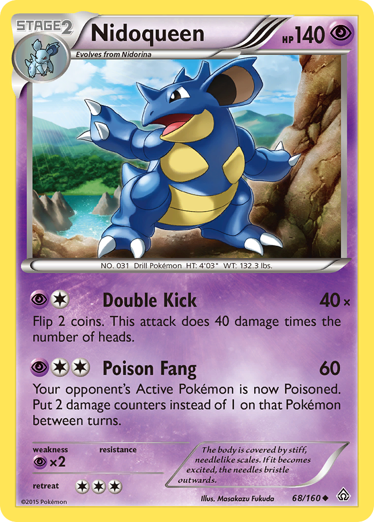 Nidoqueen (68/160) [XY: Primal Clash] | Tables and Towers