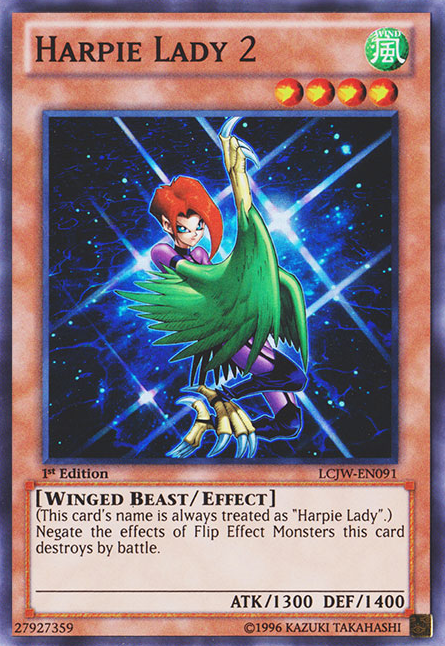 Harpie Lady 2 [LCJW-EN091] Super Rare | Tables and Towers