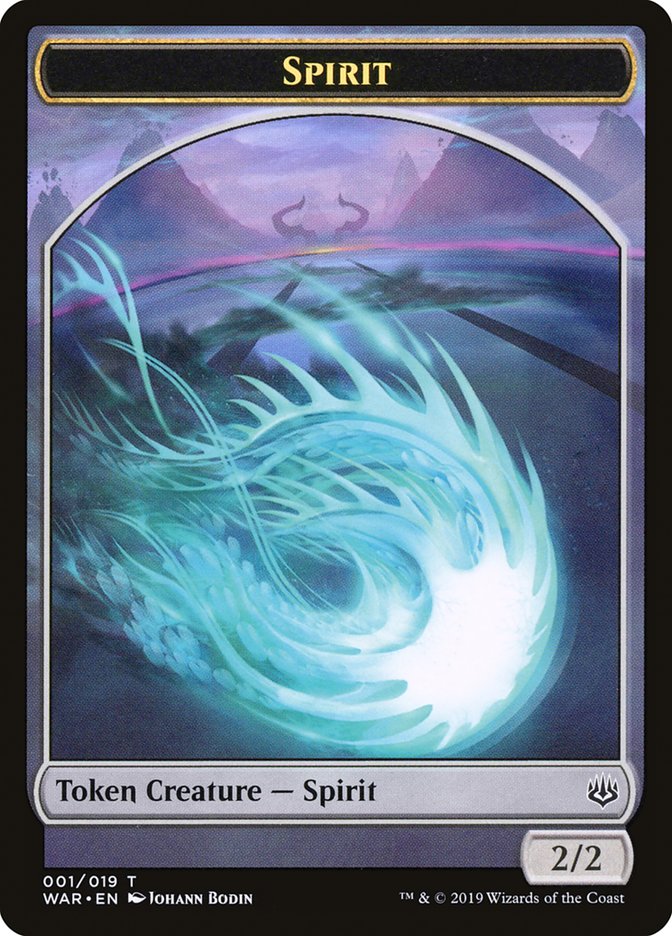 Spirit Token [War of the Spark Tokens] | Tables and Towers