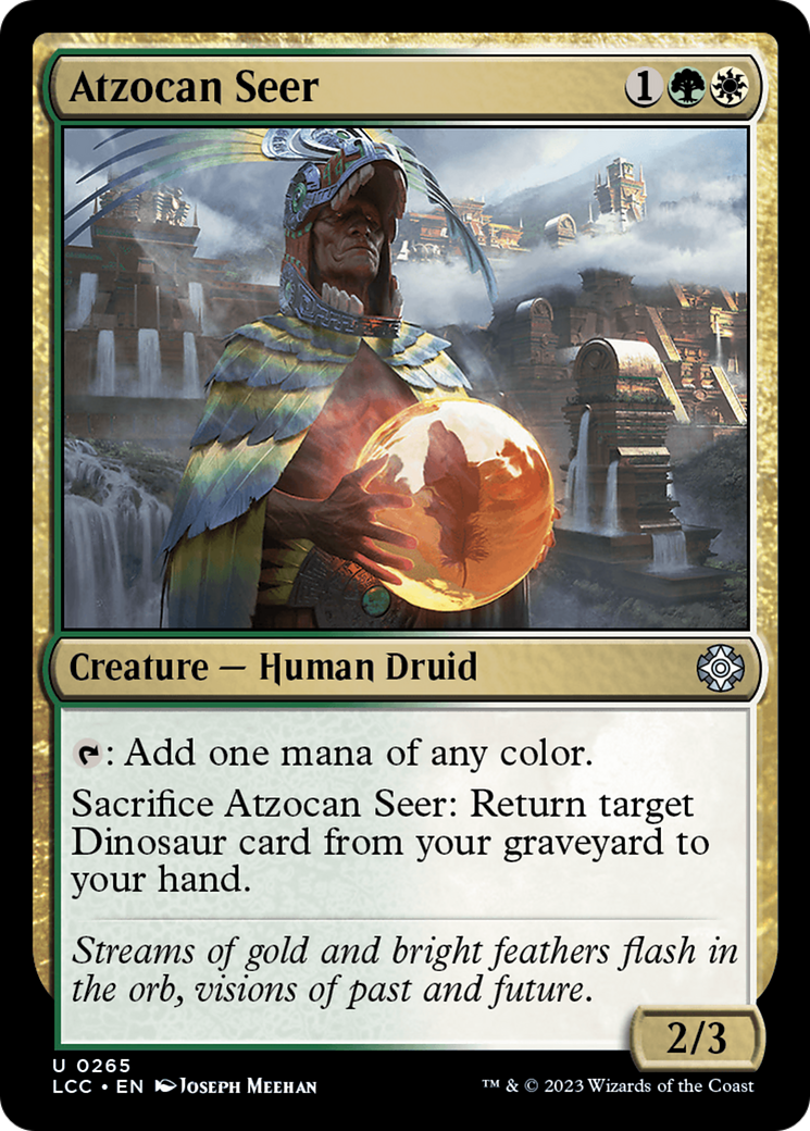 Atzocan Seer [The Lost Caverns of Ixalan Commander] | Tables and Towers