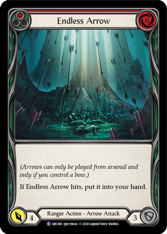 Endless Arrow [U-ARC045] (Arcane Rising Unlimited)  Unlimited Rainbow Foil | Tables and Towers