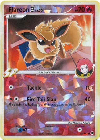 Flareon (60/111) (Cracked Ice) [Platinum: Rising Rivals] | Tables and Towers