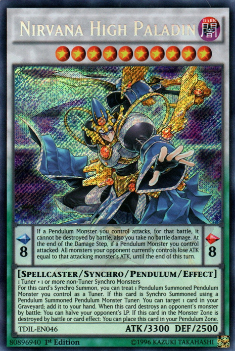 Nirvana High Paladin [TDIL-EN046] Secret Rare | Tables and Towers