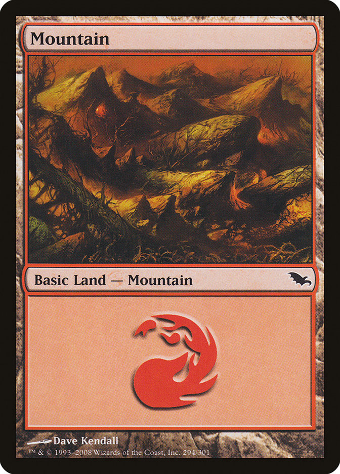 Mountain (294) [Shadowmoor] | Tables and Towers