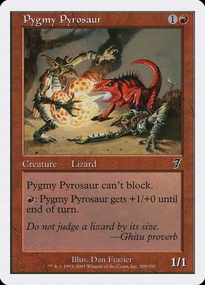 Pygmy Pyrosaur [Seventh Edition] | Tables and Towers