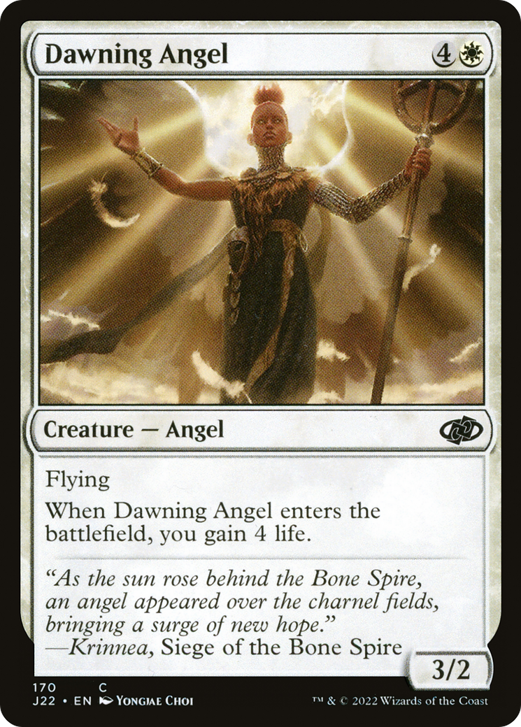 Dawning Angel [Jumpstart 2022] | Tables and Towers