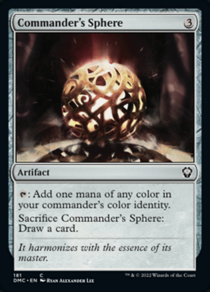 Commander's Sphere [Dominaria United Commander] | Tables and Towers