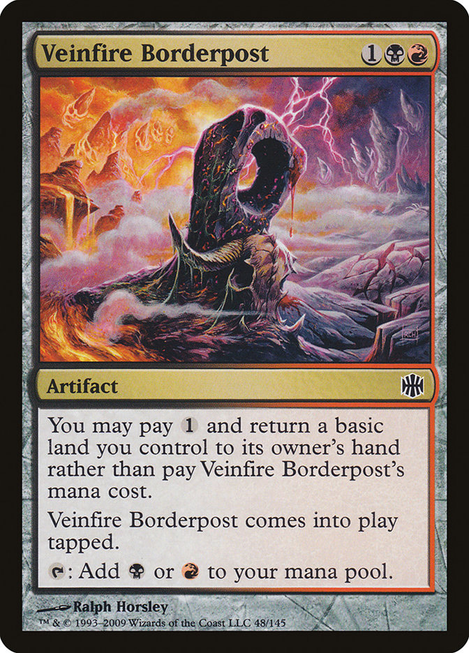 Veinfire Borderpost [Alara Reborn] | Tables and Towers