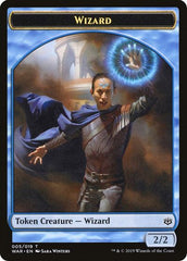 Servo // Wizard Double-Sided Token [Challenger Decks 2020 Tokens] | Tables and Towers