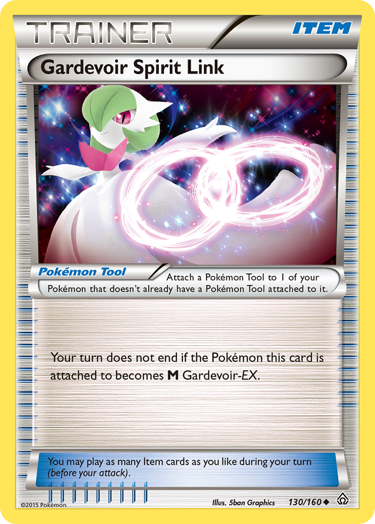 Gardevoir Spirit Link (130/160) [XY: Primal Clash] | Tables and Towers