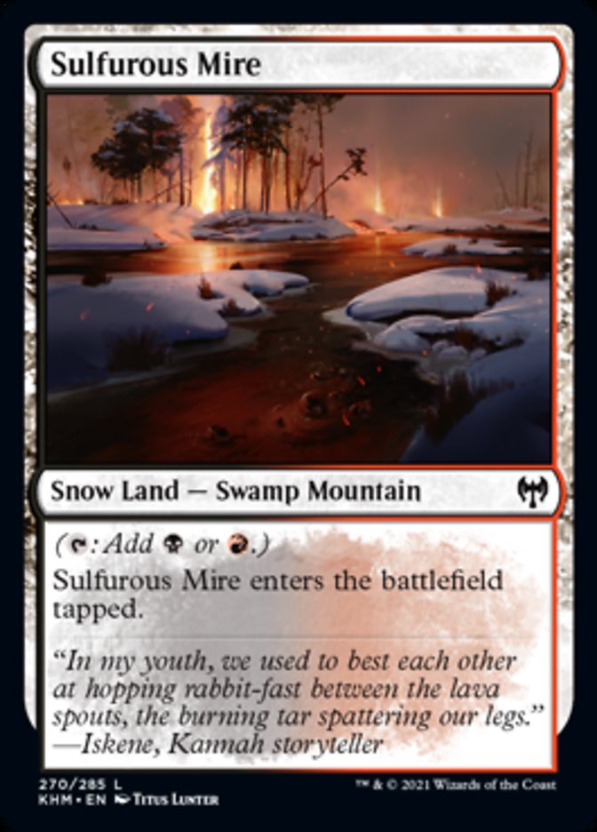 Sulfurous Mire [Kaldheim] | Tables and Towers