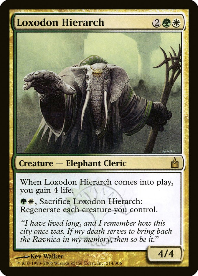 Loxodon Hierarch [Ravnica: City of Guilds] | Tables and Towers