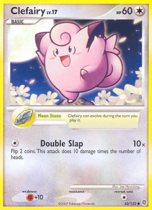 Clefairy (83/132) [Diamond & Pearl: Secret Wonders] | Tables and Towers