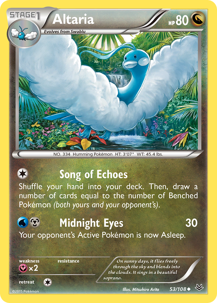 Altaria (53/108) [XY: Roaring Skies] | Tables and Towers