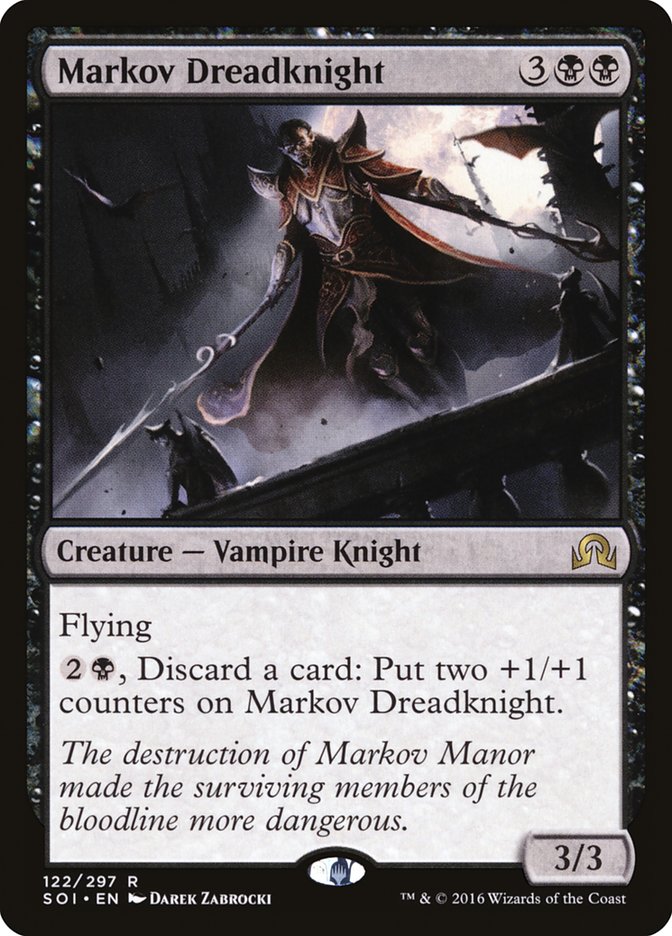 Markov Dreadknight [Shadows over Innistrad] | Tables and Towers