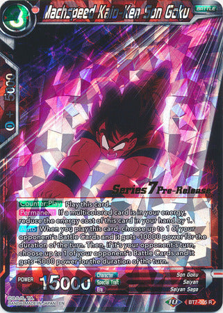 Machspeed Kaio-Ken Son Goku (BT7-005_PR) [Assault of the Saiyans Prerelease Promos] | Tables and Towers