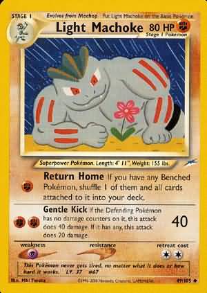 Light Machoke (49/105) [Neo Destiny Unlimited] | Tables and Towers