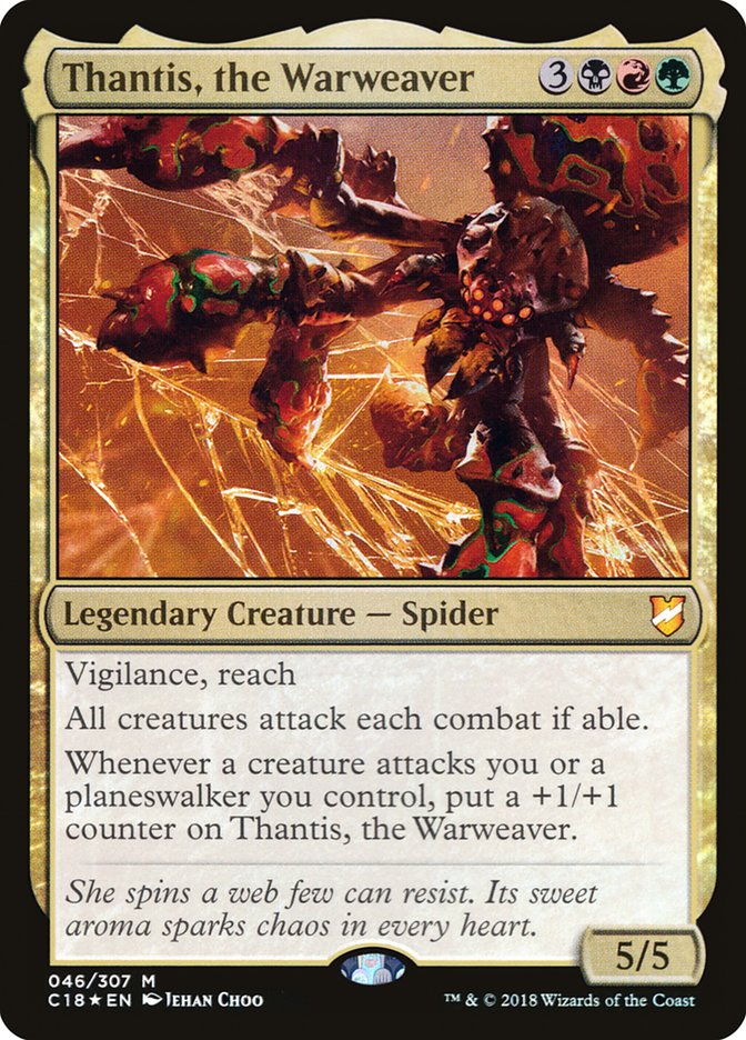 Thantis, the Warweaver [Commander 2018] | Tables and Towers