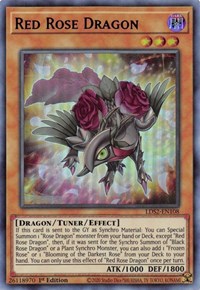 Red Rose Dragon (Purple) [LDS2-EN108] Ultra Rare | Tables and Towers