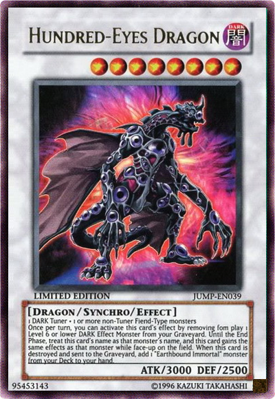 Hundred-Eyes Dragon [JUMP-EN039] Ultra Rare | Tables and Towers