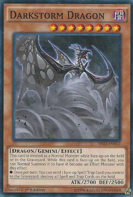 Darkstorm Dragon [SR02-EN012] Common | Tables and Towers