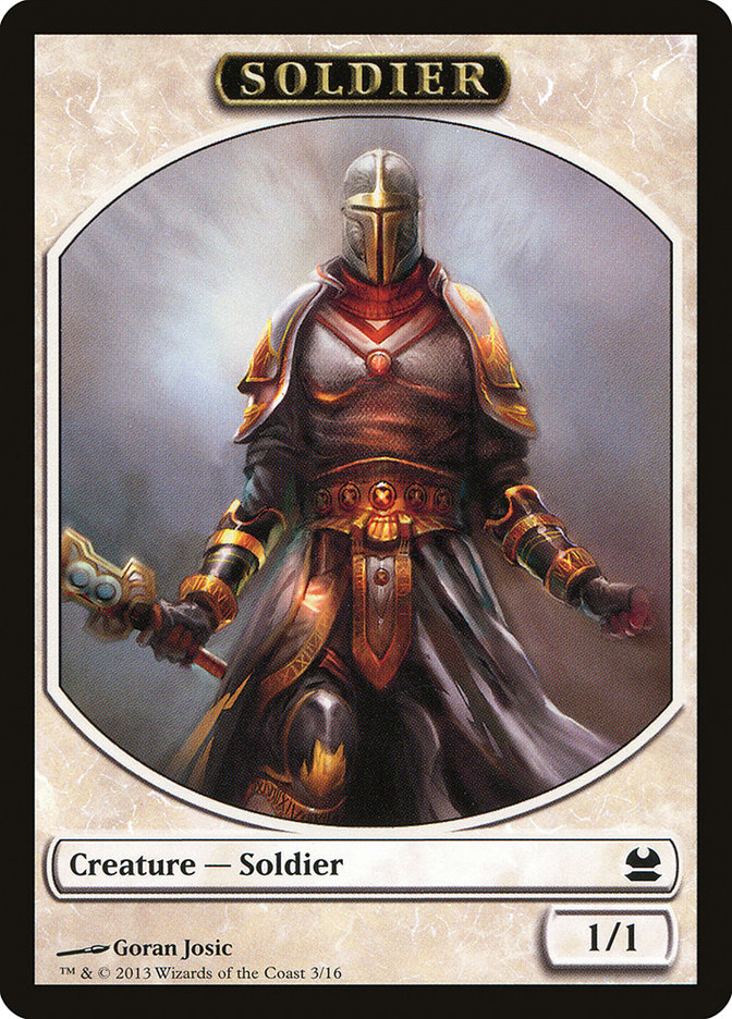 Soldier Token [Modern Masters Tokens] | Tables and Towers