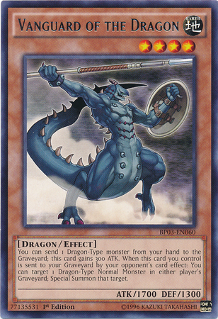 Vanguard of the Dragon [BP03-EN060] Rare | Tables and Towers